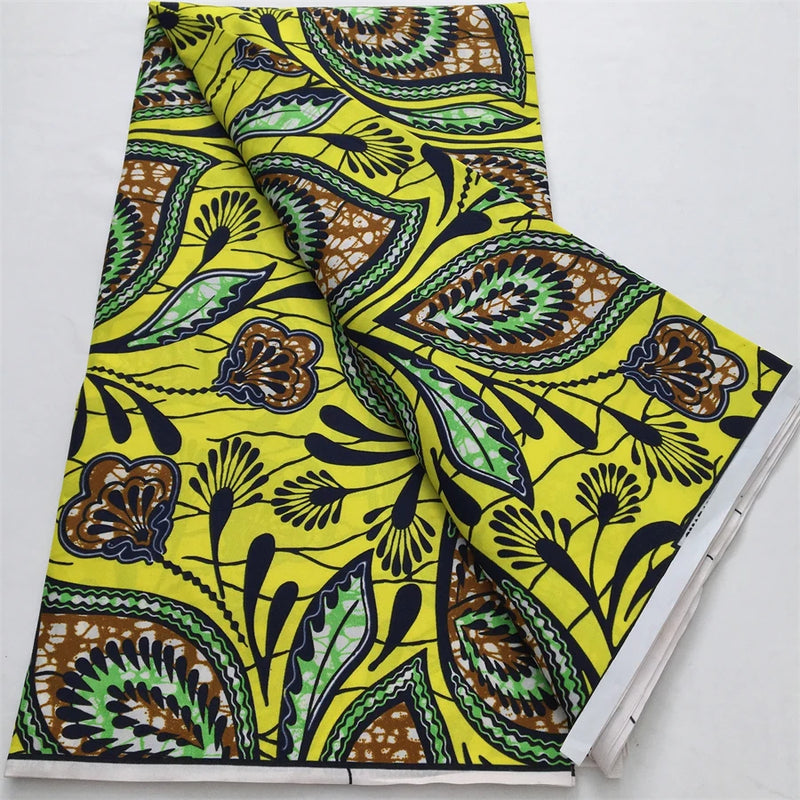 Newest High Quality African Wax Fabric