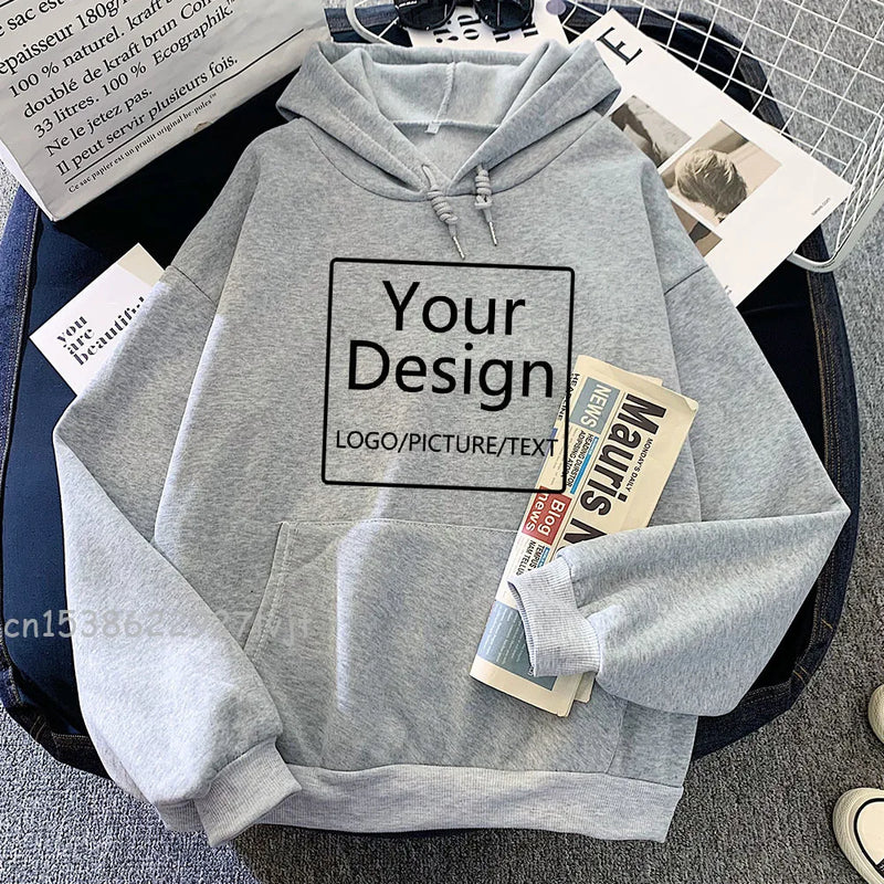 Custom Print Diy Text Logo Picture Hoodies