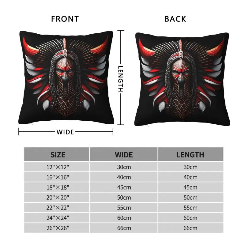 New Fashion African Ethnic Style Pattern Square Pillow Case