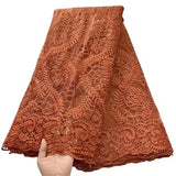 New Fashion African Brocade Lace Fabric