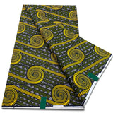 High Quality Cotton Wax Print Veritable African Real Fabric