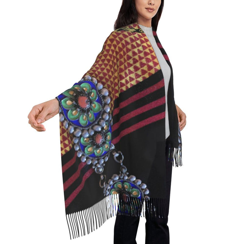 Amazigh Berber Kabyle Jewelry Scarf