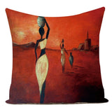 African Life Cushion Cover Decor