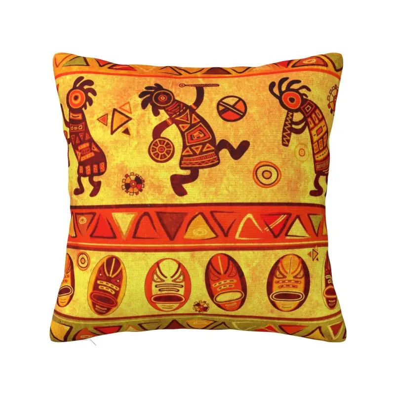 Africa Women Ethnic Style Soft Luxury Pillow Cases