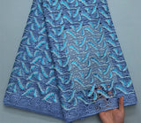 New African Water Soluble Lace Fabric