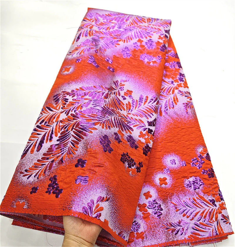 New African Jacquard Brocade Luxury Fabric