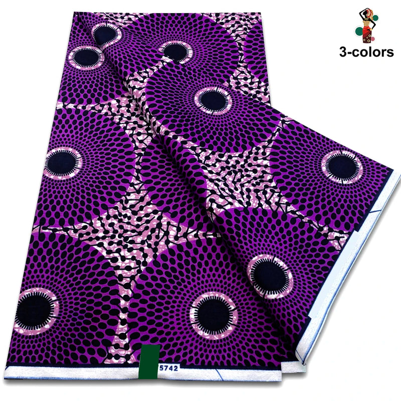 Newest Fashion African Wax Fabric