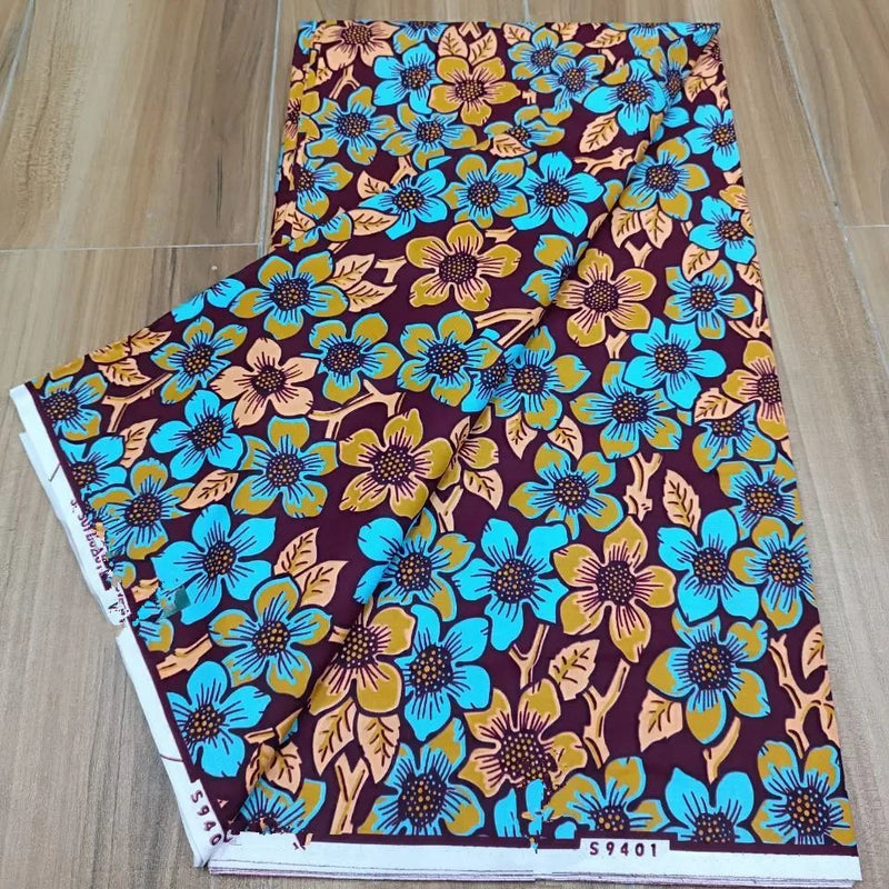 African wax print fabric latest wax fabric