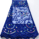 Zhenguiru Latest Embroidery African Lace Fabric