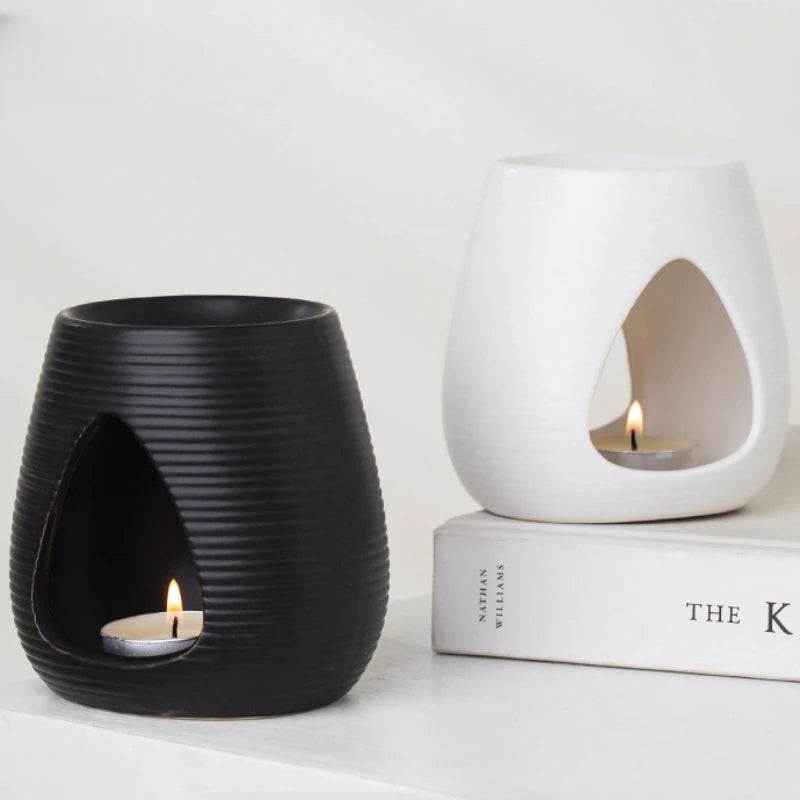 Porcelain Aroma Burner Candle Holder