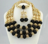 Amazing african beads jewelry set