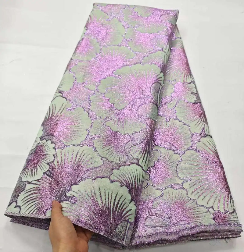 New Arrival African Brocade Lace Fabric