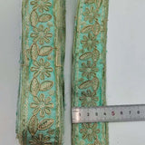 4.3-5cm Width Embroidered Flowers Lace