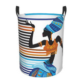 New African Ethnic Style Pattern Laundry Basket