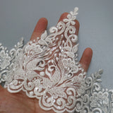 New luxury beaded embroidery lace