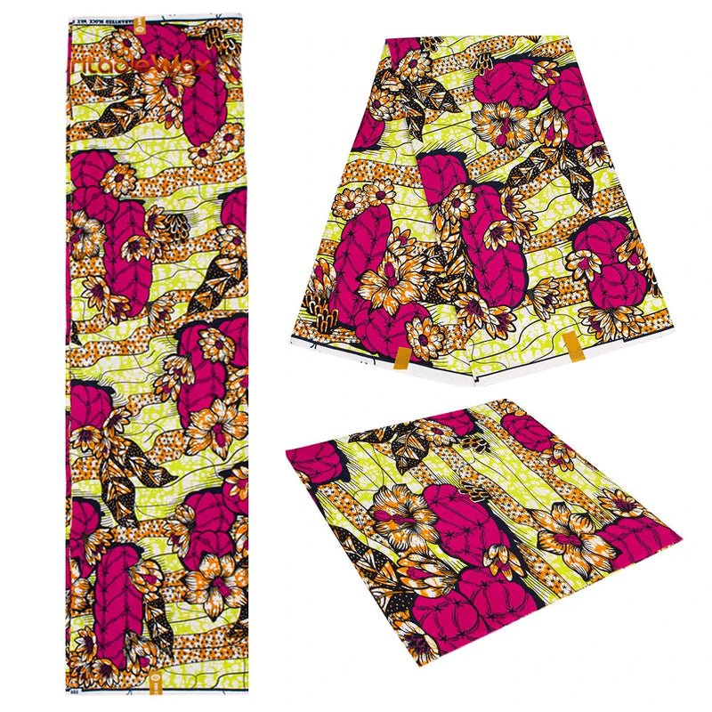 Ankara Africa Prints Batik Wax Fabric