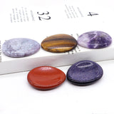 Natural Palm Gemstone Worry Thumb Stone