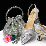 New Versatile Elegant Ladies Shoes And Bag Set