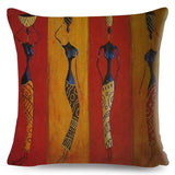 African Woman Home Decor Pillow Case