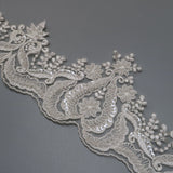 New luxury beaded embroidery lace