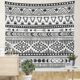 New Mexican Style Aztec Retro Patterned Tapestry