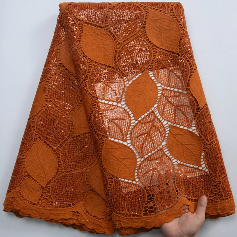 High Quality African Water Souble Lace Fabric