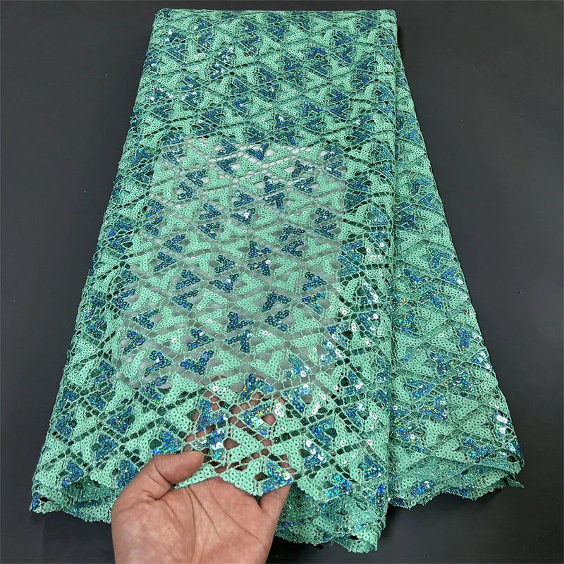 High Quality African Nigerian Lace Fabric