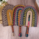 New Woven Straw Fan