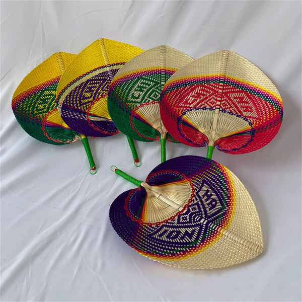 New Handmade Bamboo Woven Fan