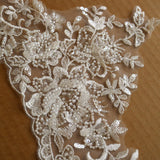 1yard embroidered flower lace