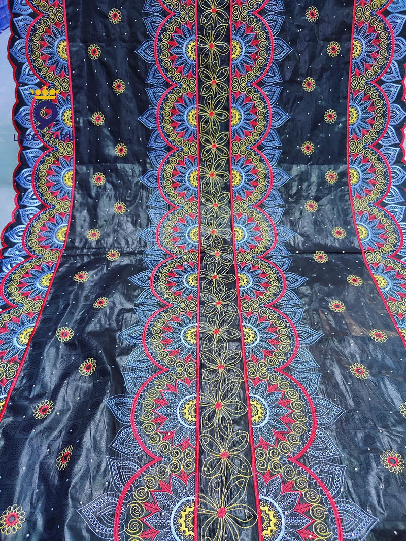 New Unique African Bazin Riche Fabric