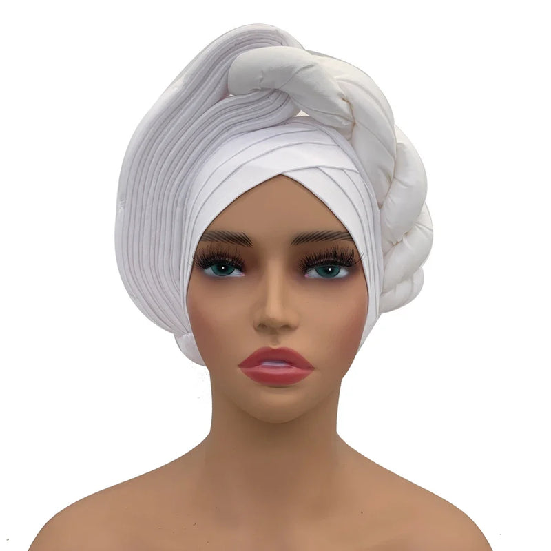 African Autogele Women's Turban Cap