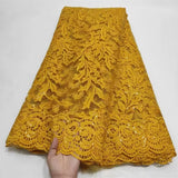 High Quality Nigerian Gilding Lace Fabric