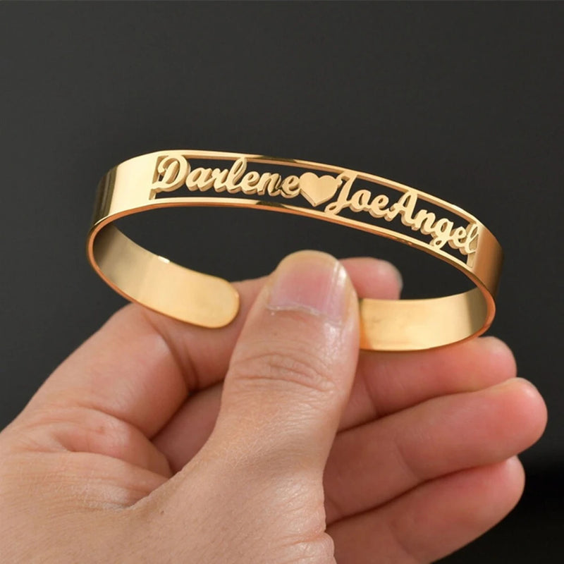 New Customized Couple Name Bracelet