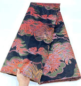 African Jacquard Brocade Luxury Fabric