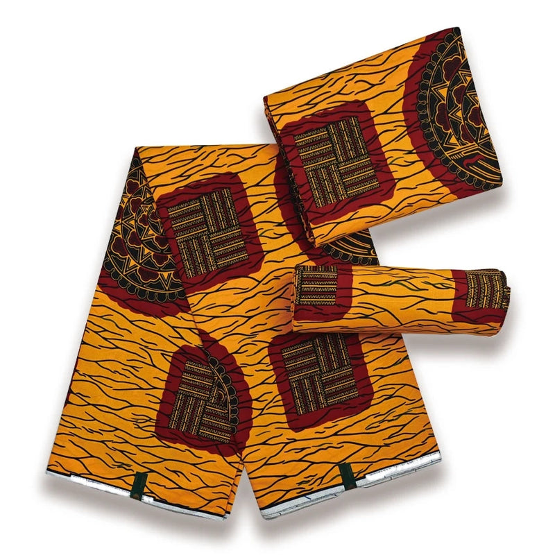 100% Cotton African Wax