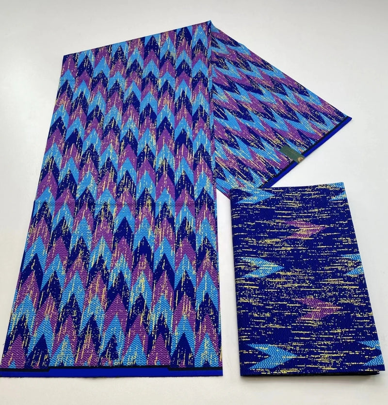 100% Cotton Nigeria Ankara Pagne Wax Fabric