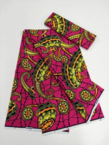 African Real Wax Print Cotton 100% Fabric