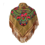 New Women Russian Style Square Scarf