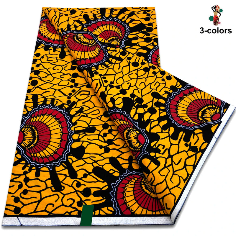 Newest Fashion African Wax Fabric