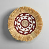 New Boho Straw Rattan Round Basket