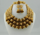 Amazing african beads jewelry set