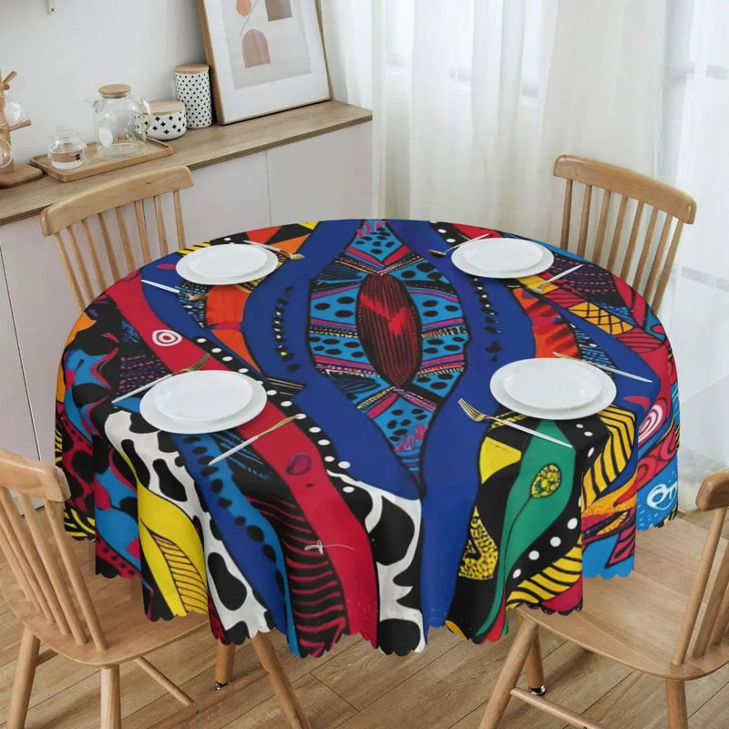 African Woman Life Culture Tablecloth