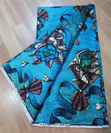 New Soft Cotton Veritable Real Wax Ankara Prints Batik Fabric