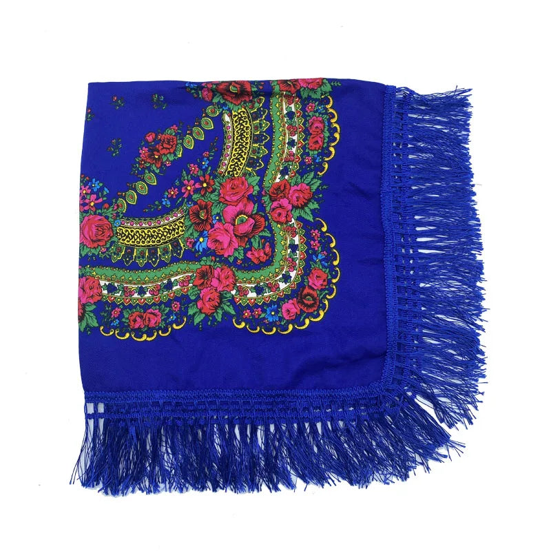 New Women Russian Style Square Scarf