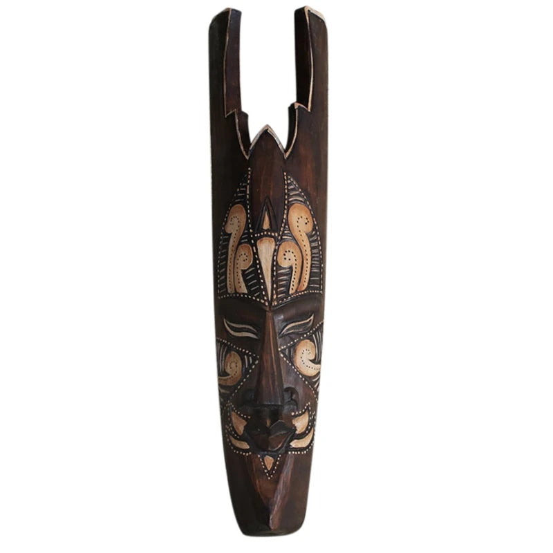 New Solid Wood Mask Wall Decoration