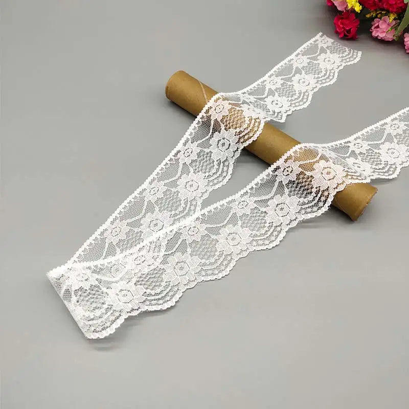 New White Ribbon Lace