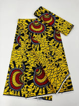 African Real Wax Print Cotton 100% Fabric