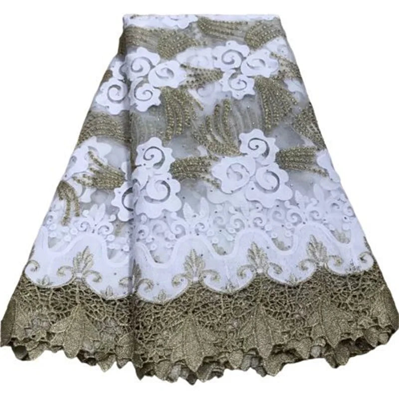 New Fashion African Brocade Lace Fabric