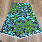 New Green Ankara African Wax